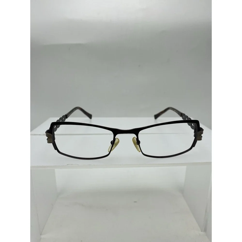Jean Lafont Paris Eyeglasses FRAMES ONLY Florence 597 62-19-135 Dark Brown 261